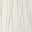 Odette 35cm White Linen Cotton Slub Pinch Pleat Tapered Lampshade