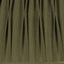 Odette 40cm Olive Green Cotton Slub Pinch Pleat Tapered Lampshade