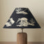 Nala 45cm Inky Blue Safari Printed Empire Lampshade