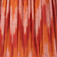 Suri 25 cm Pink and Orange Ikat Patterned Mushroom Pleat Tapered Lampshade