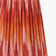 Suri 14cm Pink and Orange Ikat Patterned Mushroom Pleat Tall Tapered Candle Clip Lampshade
