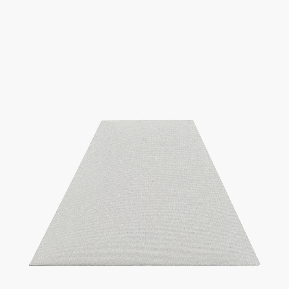 Pyramid 35cm Cream Cotton Tapered Square Lampshade