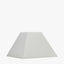 Pyramid 35cm Cream Cotton Tapered Square Lampshade