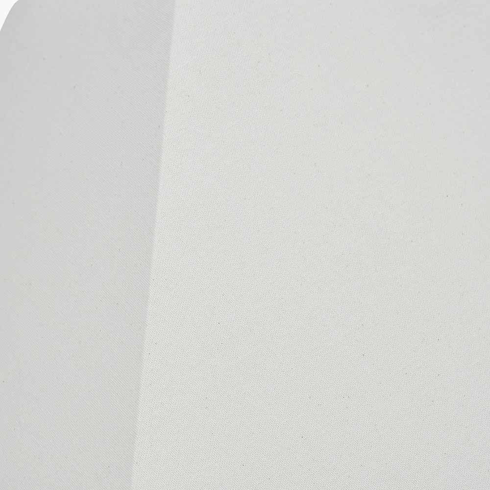 Pyramid 40cm Cream Cotton Tapered Square Shade