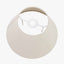 Seychelles 40cm Cream Slubby Cotton Empire Lampshade