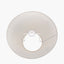 Seychelles 50cm Cream Slubby Cotton Empire Lampshade