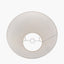 Seychelles 50cm Cream Slubby Cotton Empire Lampshade