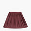Garbo 30cm Mulberry Silk Mix Pinch Pleat Tapered Lampshade