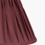 Garbo 30cm Mulberry Silk Mix Pinch Pleat Tapered Lampshade