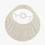 Garbo 35cm Cream Silk Mix Pinch Pleat Tapered Lampshade