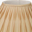 Garbo 40cm Gold Polysilk Pinch Pleat Shade