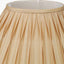 Garbo 50cm Gold Polysilk Pinch Pleat Shade