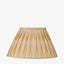 Garbo 50cm Gold Polysilk Pinch Pleat Shade