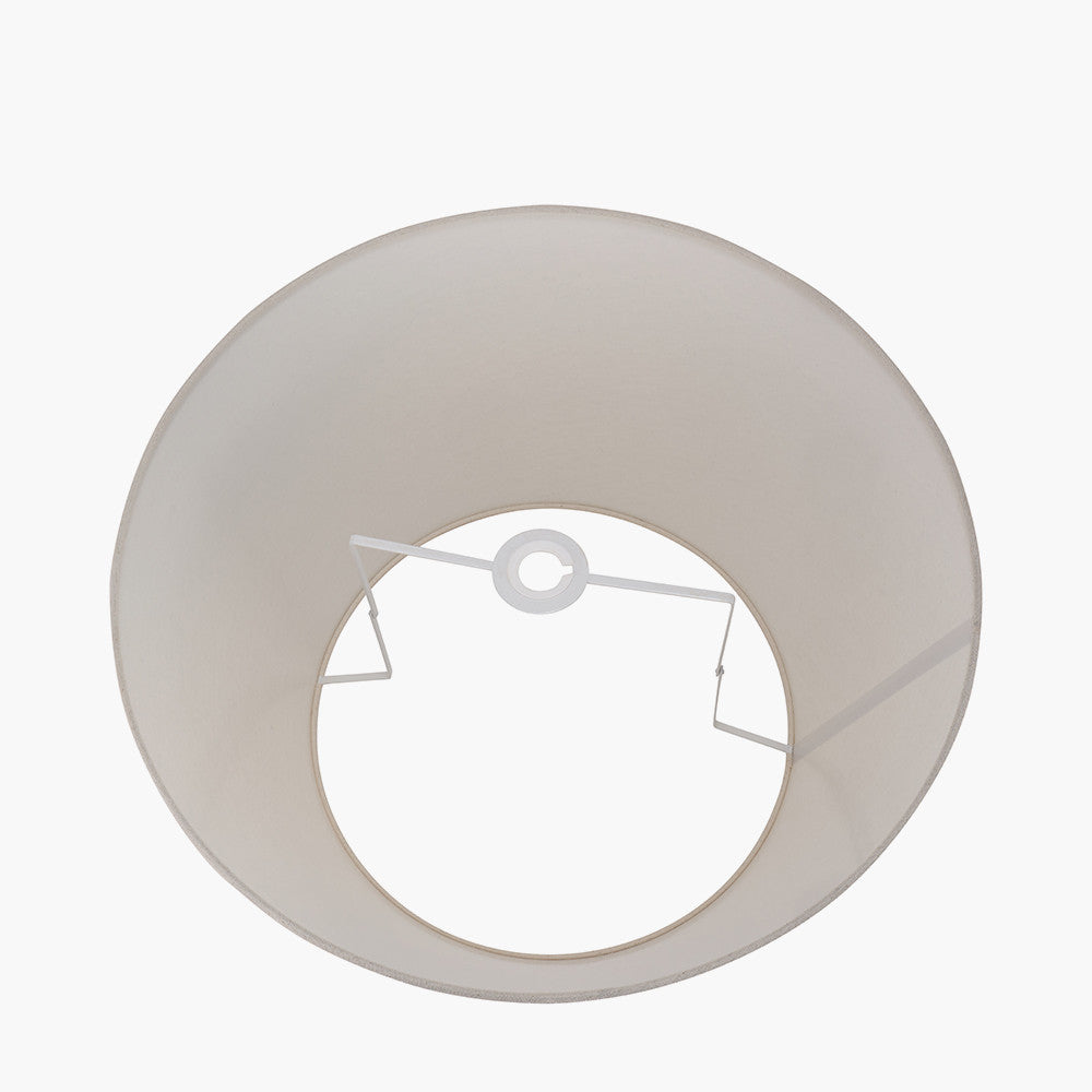 Coast 60cm Cream Calico Tapered Lampshade