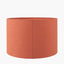 Lino 30cm Cinnamon Self Lined Linen Cylinder Lampshade