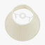 Bacall 40cm Almond Silk Knife Pleat Empire Shade