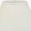 Bacall 45cm Almond Silk Knife Pleat Empire Shade