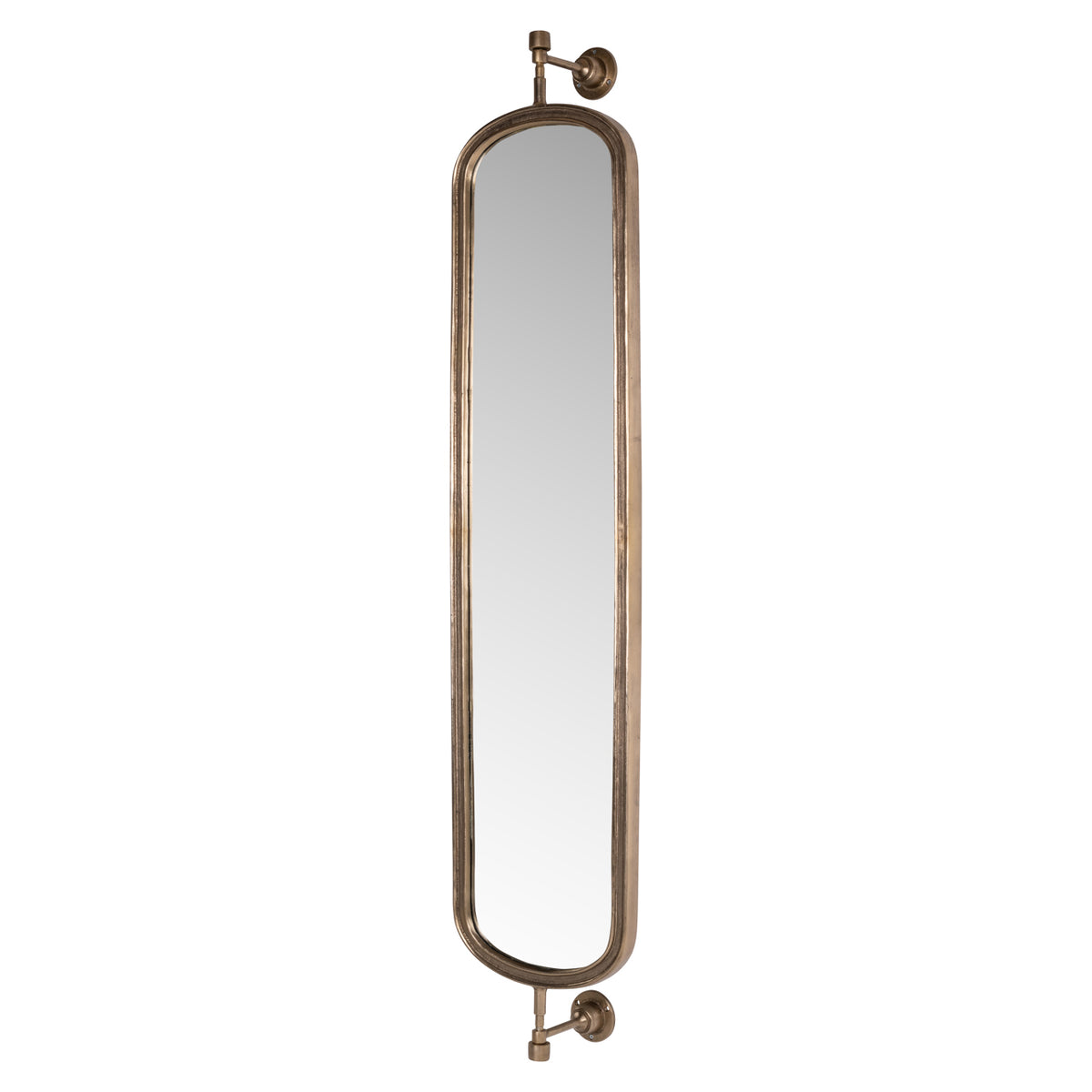 Mirror Hasting brass antique