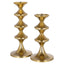 Candle holder Ayden gold small