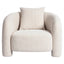 Lounge chair Tuscany beige blockweave