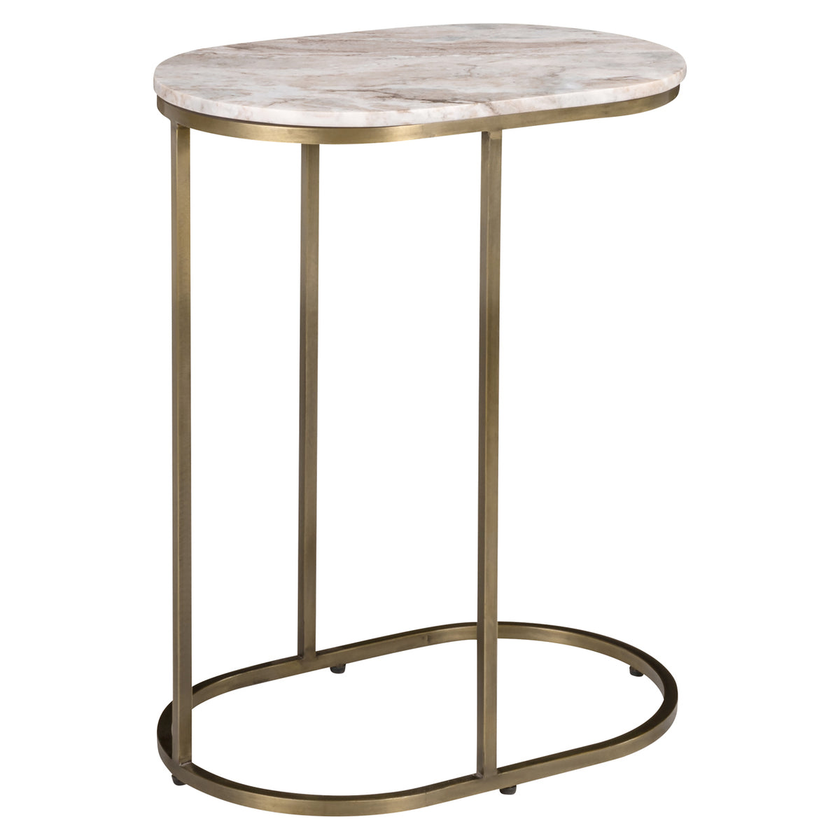 Sofa side table Bottega Blush beige 