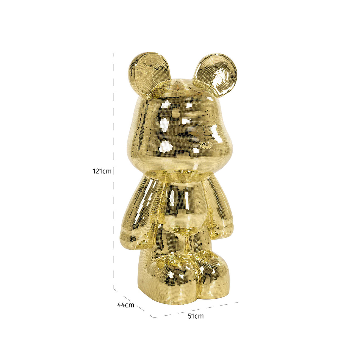 Decorative object Averyl gold