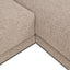 Sofa Trentino cayenne brown 3,5-seater + lounge left or right