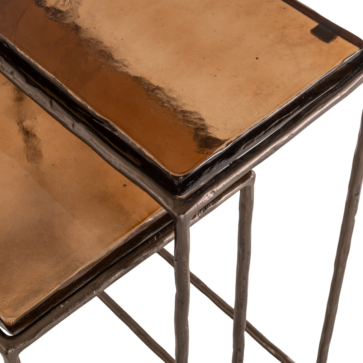 End table Villano bronze (Set of 2)