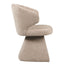 Dining chair Zenith mocca boldweave