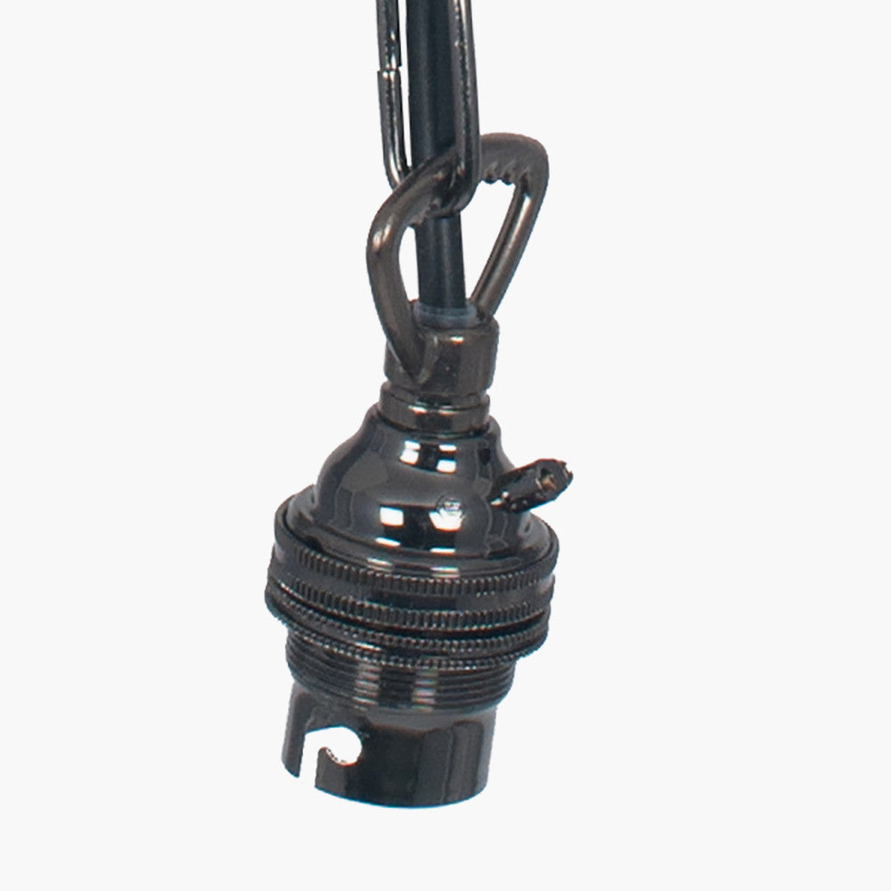 Black Chrome Traditional Electrified Fitting