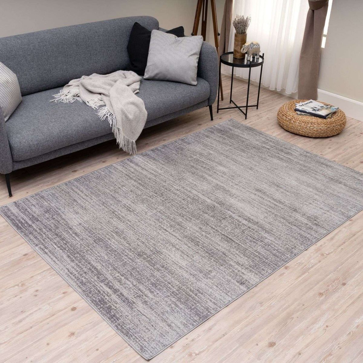 Montana Abstract Grey Rug | 3800G