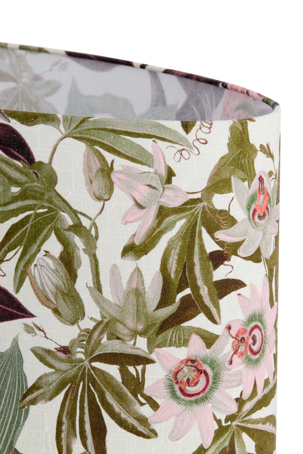 Shade oval straight slim low 38-17,5-19 cm ISADORE white