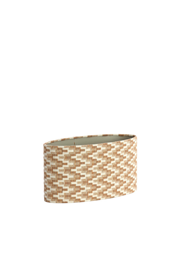 Shade oval straight slim low 38-17,5-19 cm JINX brown