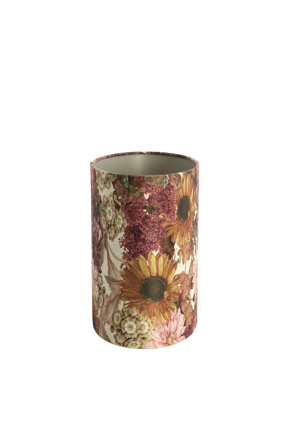 Shade oval straight slim high 45-21-32 cm ROSEWOOD white