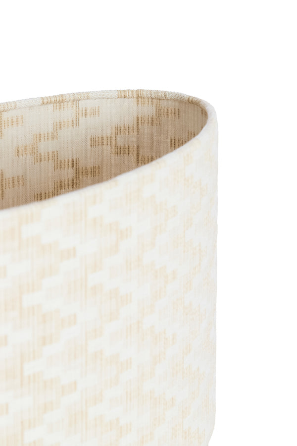 Shade oval straight slim low 45-21-22 cm JINX white