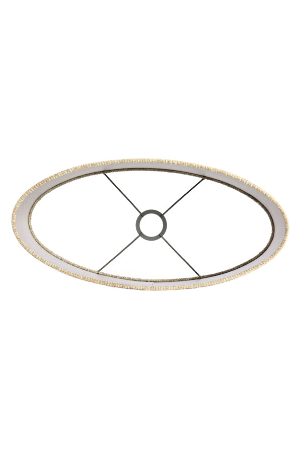 Shade oval straight slim high 45-21-32 cm RIF sand