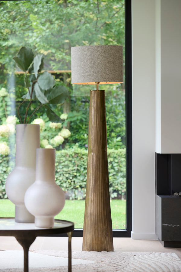 Shade oval straight slim high 45-21-32 cm RIF sand