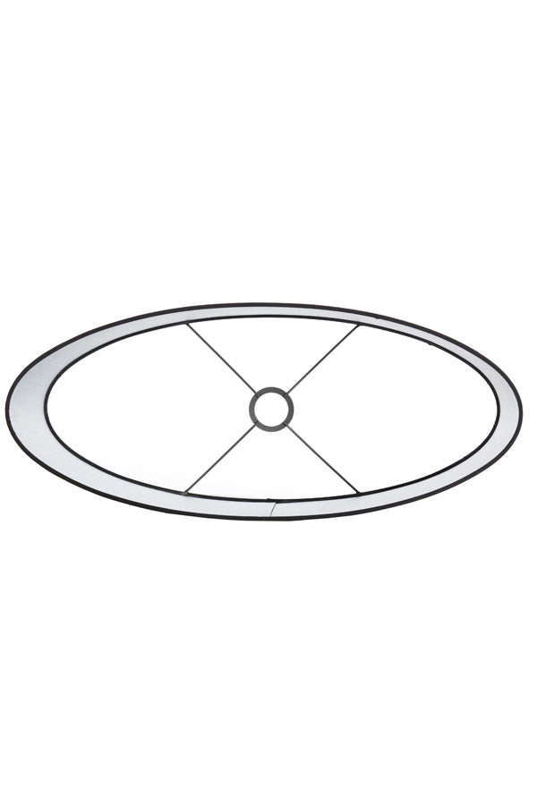 Shade oval straight slim 45-21-32 cm SENDAI black