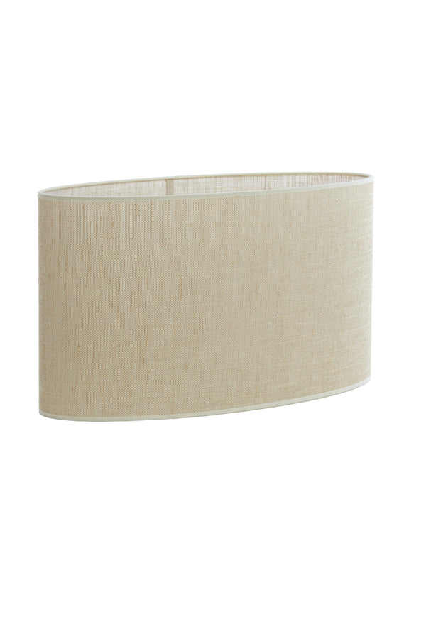 Shade oval straight slim 58-24-32 cm SENDAI sand