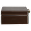Storage box Echo dark brown large