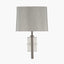 Hilton Satin Silver Metal Wall Light