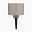 Lowry Brushed Silver and Matt Black Metal Wall Lamp