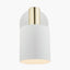 Biba White and Gold Retro Wall Light | OUTLET