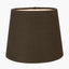 Piero Antique Bronze Metal Double Wall Light with Pelham 15cm Grey Handloom Tapered Lemon Clip Lampshades
