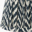 Piero Antique Bronze Metal Double Wall Light with Vienna 16cm Black Chevron Mushroom Pleat Lampshade