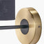 Bryce Black and Gold Metal Wall Light