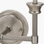 Salvatore Antique Silver Metal Double Wall Light with Malia 18cm Olive Green Mushroom Pleat Scalloped Tapered Lamp Shade