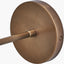 Lenox Conical Ribbed Glass with Antique Brass Fitting Wall Light