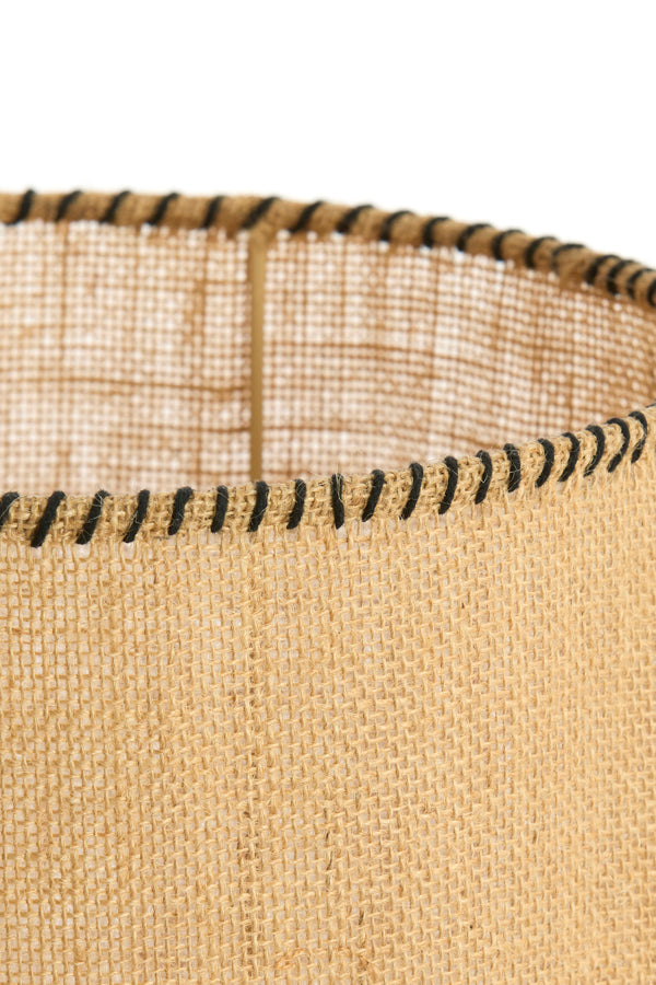 Shade cylinder 25-25-35 cm SELOTO jute natural