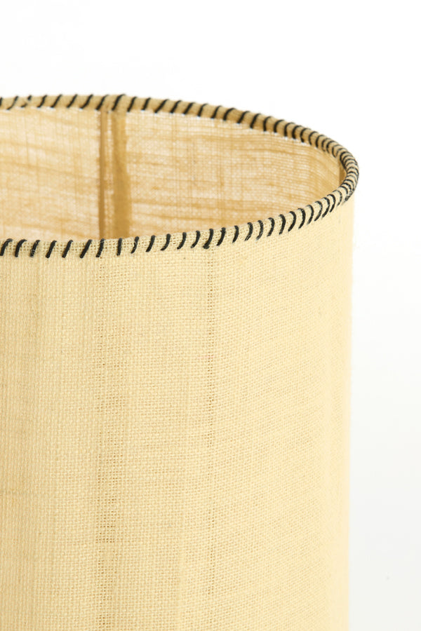 Shade cylinder 30-30-41 cm SELOTO jute beige